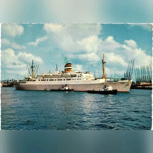 S.S. Maasdam - Gebr.Spanjersberg - N.V., Rotterdam - Vintage Postcard